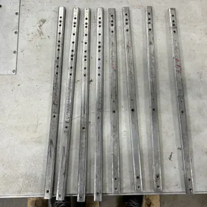 Piper PA30 Twin Comanche Seat Rail Set (4 Chairs) Out Of A 1966 PA30